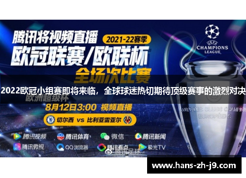 2022欧冠小组赛即将来临，全球球迷热切期待顶级赛事的激烈对决