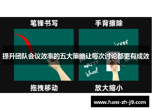 提升团队会议效率的五大策略让每次讨论都更有成效 提升团队会议效率的五大策略让每次讨论都更有成效